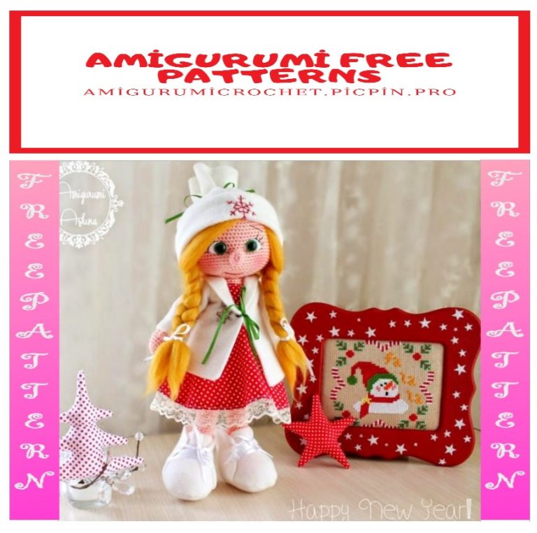 Amigurumi Capped Doll Free Crochet Pattern